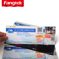 Custom printing colorful paper entrance ticket, admission tickets airline labels